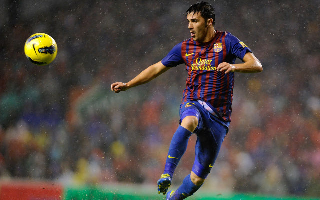 David Villa Barcelona 2