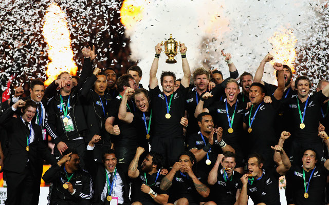 New Zealand Richie McCaw Rugby World Cup win