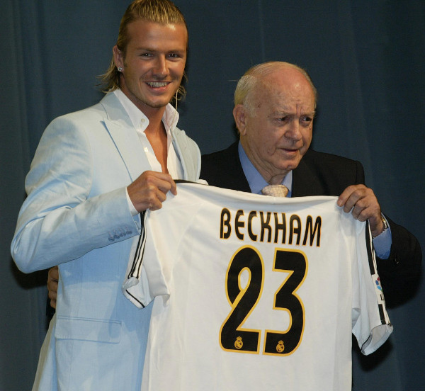 Beckham Di Stefano Real Madrid