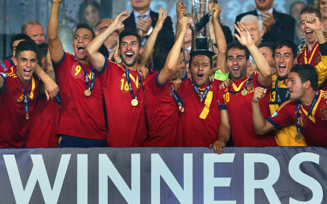 Spain U21 UEFA European Championship 2013 win
