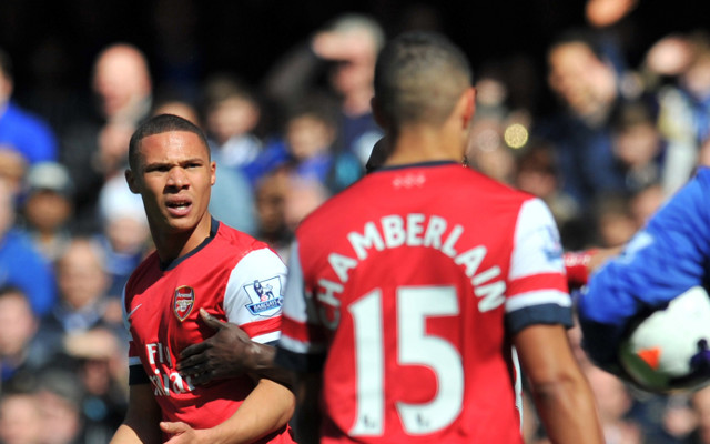 Amazing: the FA again confuse Arsenal pair Kieran Gibbs and Alex Oxlade-Chamberlain