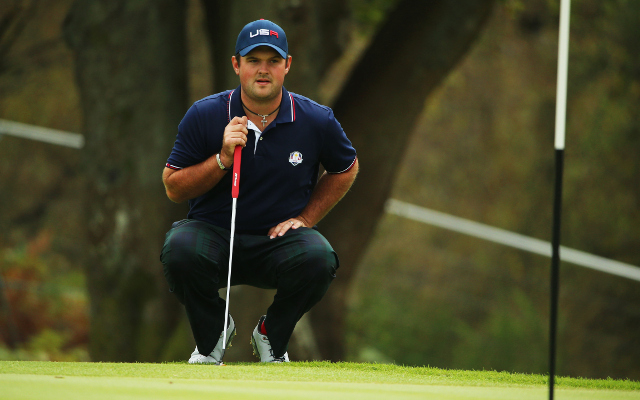 (Video) Has Patrick Reed totally lost it?! The young American silences the crowd at the Ryder Cup