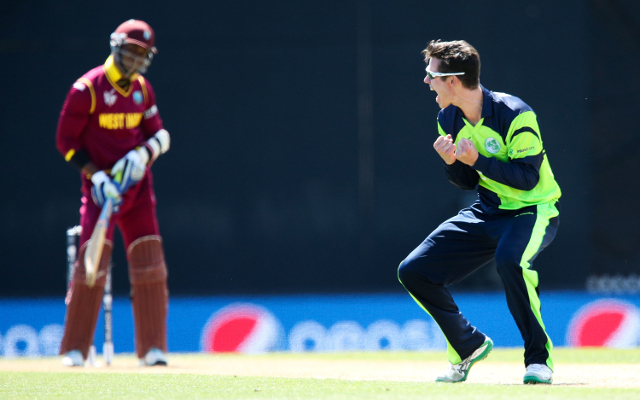 (Video) Ireland v West Indies – Dockrell takes three wickets including talisman Gayle in historic win