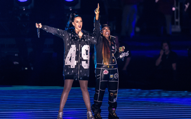 (Video) Katy Perry Super Bowl XLIX half-time highlights as Missy Elliott steals the show