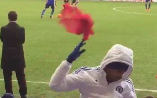(Video) Petulant Diego Costa launches bib at Mourinho as Chelsea refuse to bring him on v Tottenham