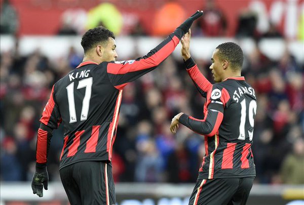 (Video) Josh King goal puts Bournemouth ahead against Swansea