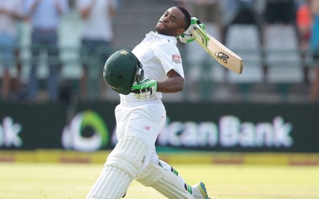 (Video) Temba Bavuma shuts up Ben Stokes to make history as South Africa’s first black Test centurion
